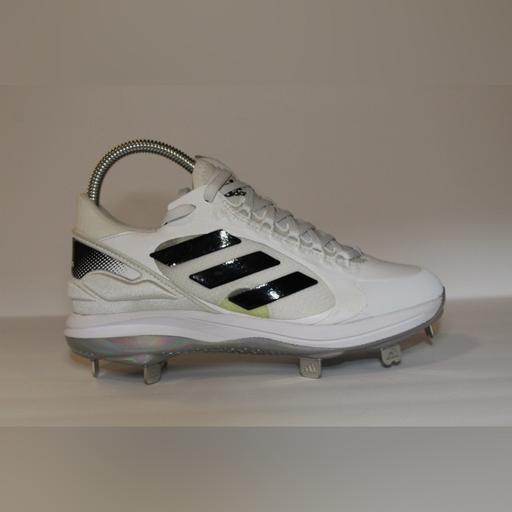 ADIDAS PureHustle 2 ELITE Women's Softball Cleats White/Black Size W 6.5 US NEW!